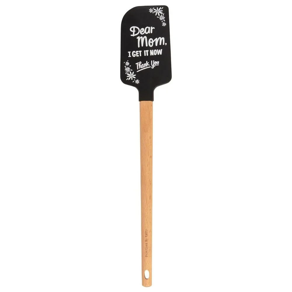 Dear Mom I Get It Now Thank You Spatula | Silicone Kitchen Spatula with Floral